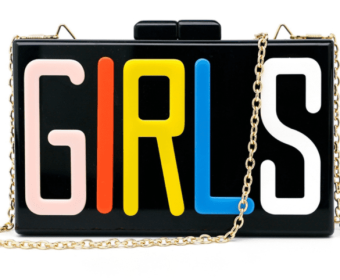 Women's Acrylic Letter Bag