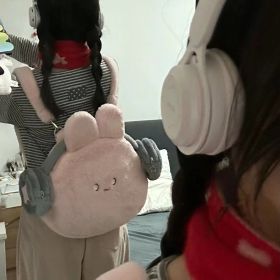 Designer Rabbit Shaped Backpack For Young Ladies