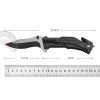 Folding Wilderness Survival Emergency Knife