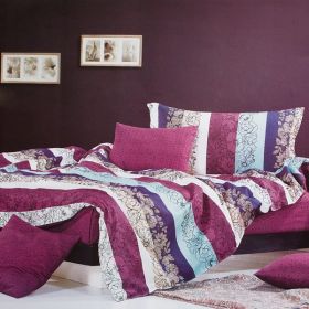 Blancho Bedding - Love in the Rhine, 100% Cotton 3PC Comforter Cover/Duvet Cover Combo (Twin Size)