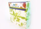 Blancho Bedding - Apple Letter, 100% Cotton 5PC Comforter Set, King Size