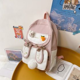 Female Mori Style All-matching Backpack (Color: Pink)