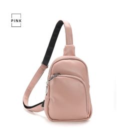Women's Crossbody Fashion Waist Bag (Color: Pink)
