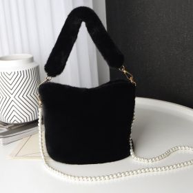 Designer Winter Fashion Handbags (Color: Black)