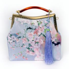 Retro Women's Bag Handmade Kisslock Bag Cheongsam (Option: ST005A)