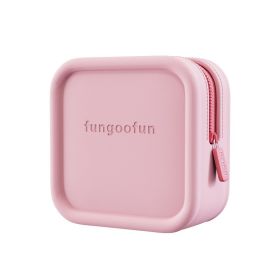 Portable Travel Storage Bag For Women (Option: Pink Cube Sugar Style)
