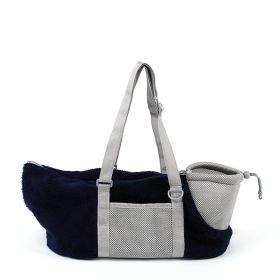 Fashion Personality Folding Winter Cat Bag (Color: Dark Blue)