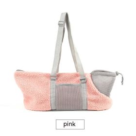 Fashion Personality Folding Winter Cat Bag (Color: Pink)
