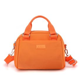 Women's Fashion Nylon Cloth Bag (Color: Orange)