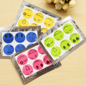 Smiling Face Insect Repellent Stickers (Option: 30pcs set)