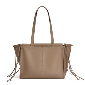 Large Capacity New Trendy High-grade Fashion Shoulder Bag For Women (Option: Gray Small Size)