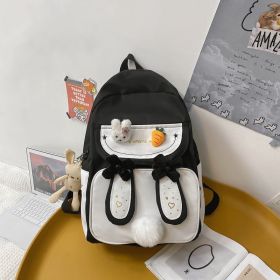 Female Mori Style All-matching Backpack (Color: Black)