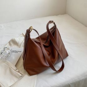 Women's Bag Crossbody One Shoulder Retro Fashion (Color: Brown)