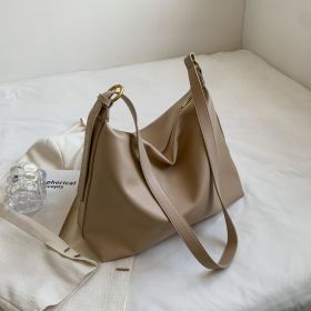 Women's Bag Crossbody One Shoulder Retro Fashion (Color: Khaki)
