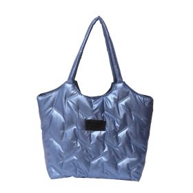 Down Shoulder Handbag For Women (Color: Blue)