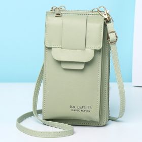 Women's Messenger Bag Simple Mini Shoulder Bag (Color: Green)