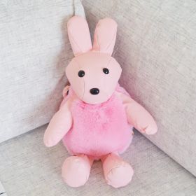 Women's Cute Fashion Plush Crossbody Bag (Color: Pink)