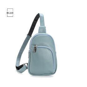 Women's Crossbody Fashion Waist Bag (Color: Blue)