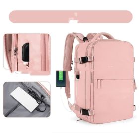 Large Capacity Multifunctional Backpack (Option: Pink-Small Size)