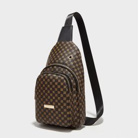 New Fashion Printing Women's Chest Bag (Option: Presbyopic Black-16x9x29cm)