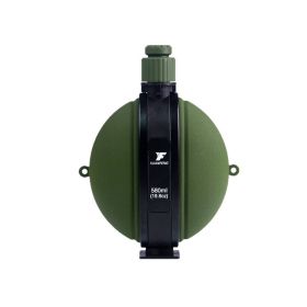 Collapsible Military Water Canteen with Compass (Color: B3)