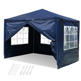 Gazebo/Wedding Tent w/4 Side Wall 3*3m (Warehouse: US)