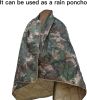 Kylebooker Camo Woobie Blanket Waterproof Poncho Liner