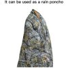 Kylebooker Camo Woobie Blanket Waterproof Poncho Liner