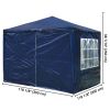 Gazebo/Wedding Tent w/4 Side Wall 3*3m