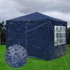 Gazebo/Wedding Tent w/4 Side Wall 3*3m